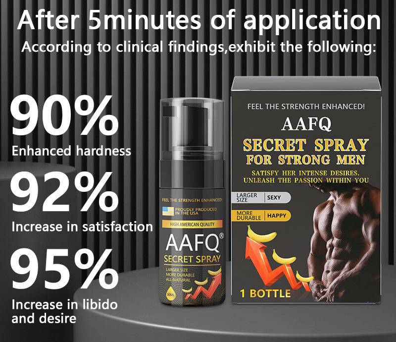 AAFQ® Secret Spray for Strong Men 【⏰Limited time 50% off for 3 days only, plus buy one get one free for the first 200 people】