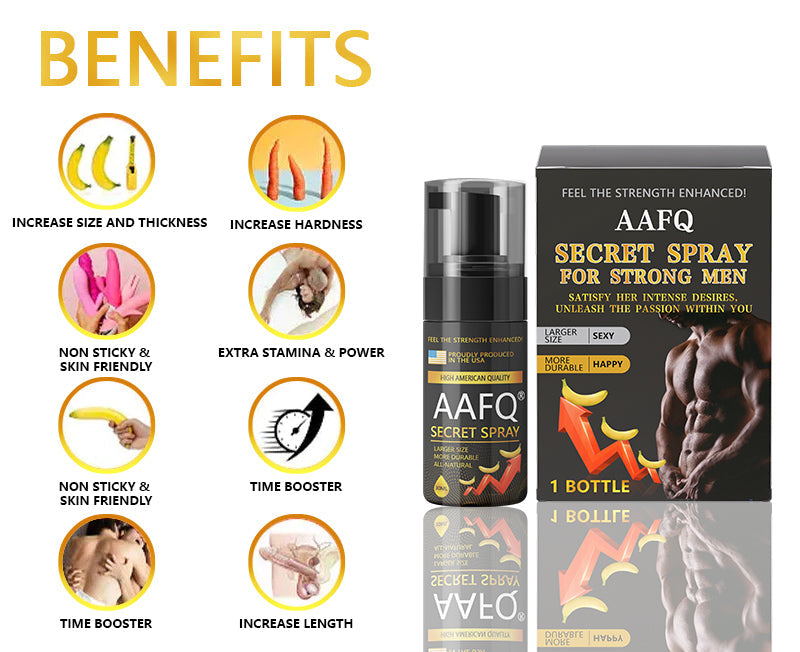 AAFQ® Secret Spray for Strong Men 【⏰Limited time 50% off for 3 days only, plus buy one get one free for the first 200 people】