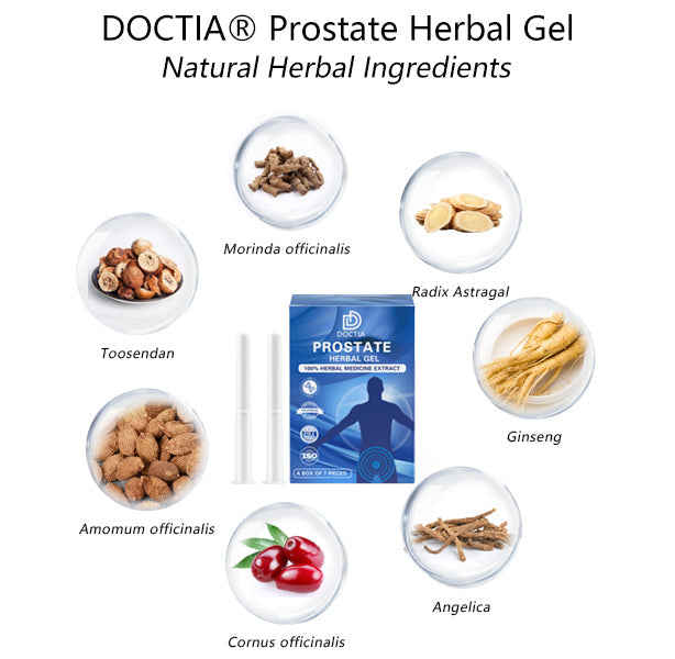 DOCTIA®Prostate Natural Herbal Gel The Exclusive Solution for Prostate Problems （Flash Sale Now）